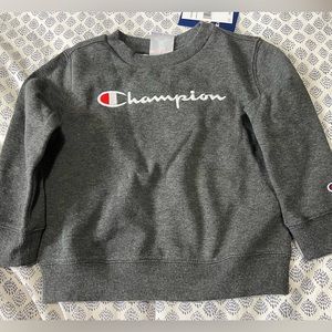 Champion Toddler Crew Neck Fleece pullover. NWT